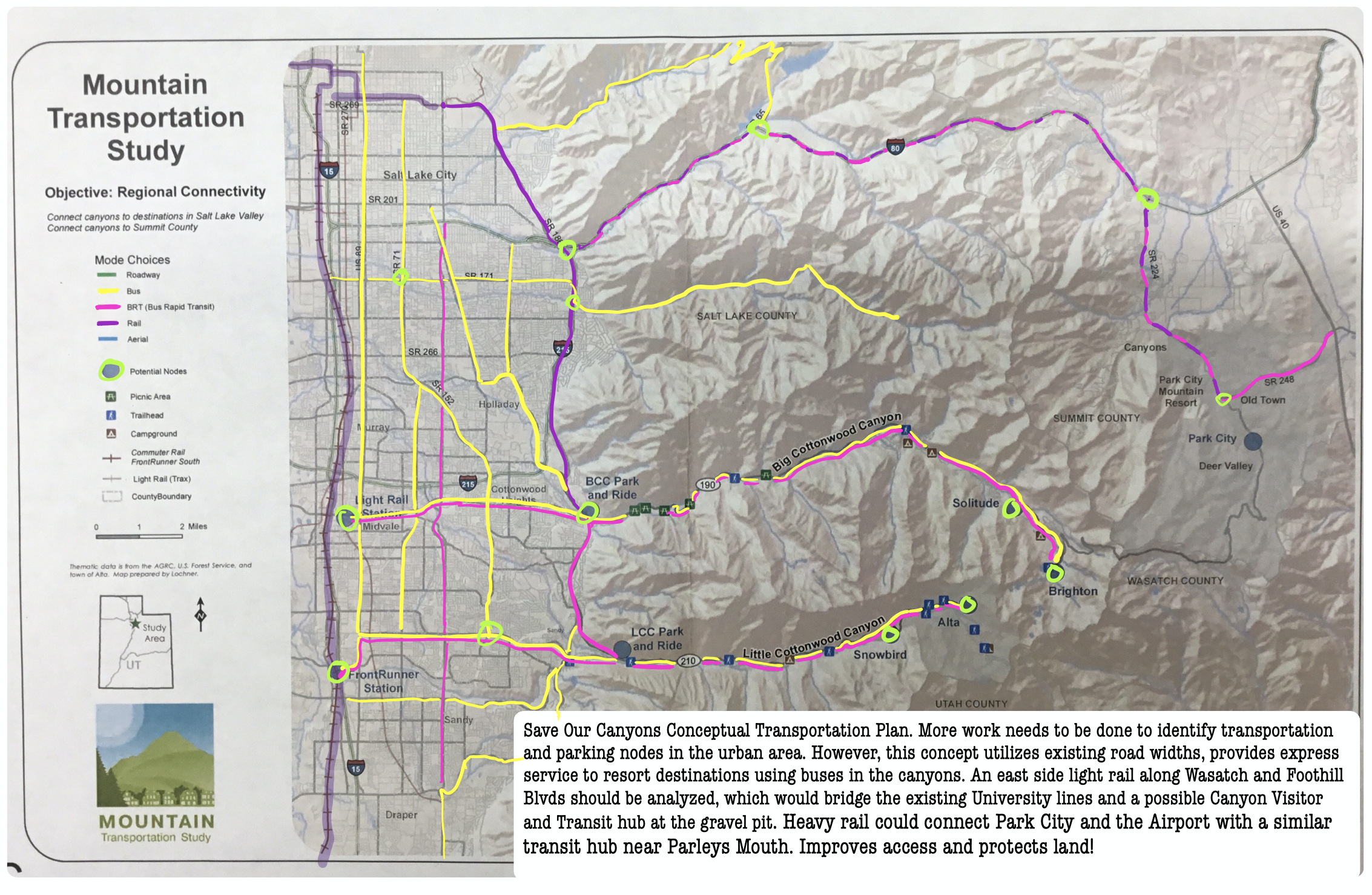 SOC Transit plan concept