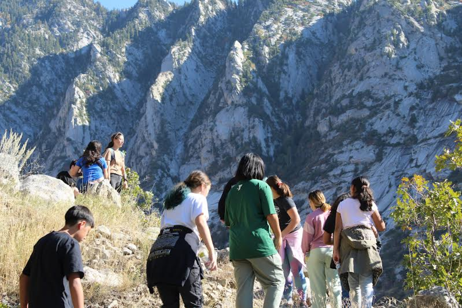 Fall SOCK hike in Little Cottonwood Canyon