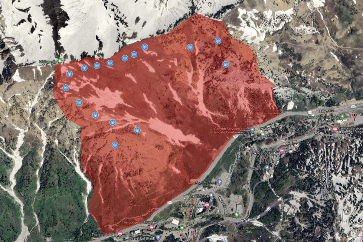 Mt. Superior Avalanche Mitigation Project