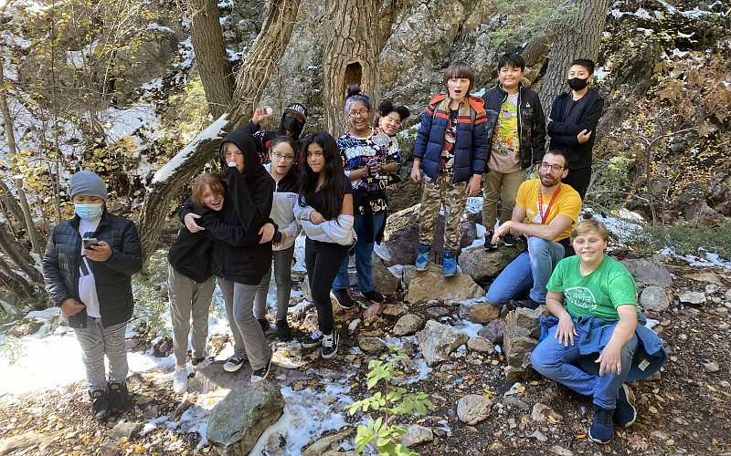 Save Our Canyons Kids (SOCK) hike at Hidden Falls