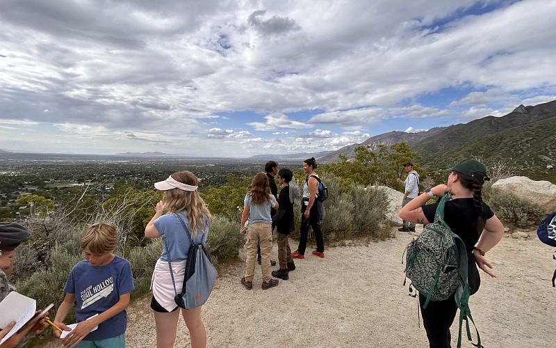 2025 Wasatch Stewardship Program - SOCKids Education Hike with Quail Hollow Elementary